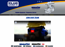 Rolandmachinery.com thumbnail