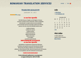 Romaniantranslations.com thumbnail