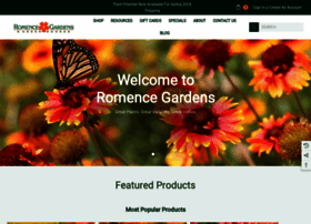 Romencegardens.com thumbnail
