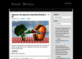 Ronakbhatia.com thumbnail