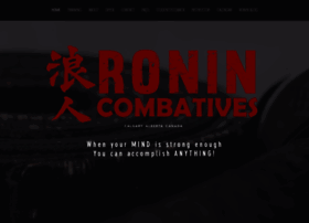 Ronincombatives.com thumbnail