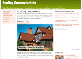 Roofingcontractorinfo.com thumbnail