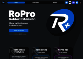 Ropro Io At Wi Ropro Roblox Chrome Extension - roblox genre filter extension