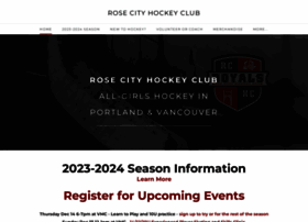 Rosecityhockeyclub.com thumbnail