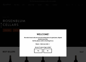 Rosenblumcellars.com thumbnail