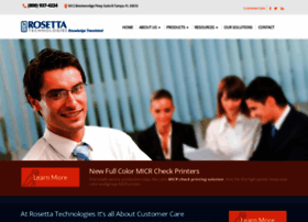 Rosettatechnologies.com thumbnail