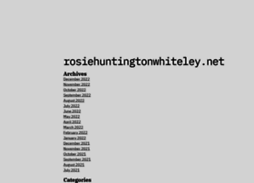 Rosiehuntingtonwhiteley.net thumbnail