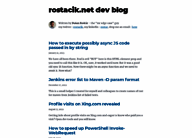 Rostacik.net thumbnail