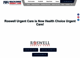Roswellurgentcare.com thumbnail