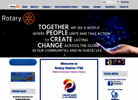 Rotary7780.org thumbnail