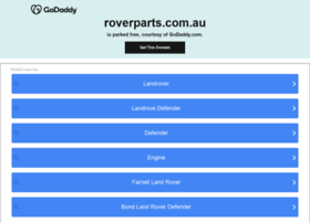Roverparts.com.au thumbnail