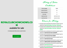 Royalclubchowchows.com thumbnail