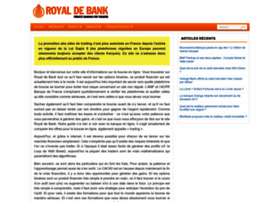 Royaldebank.com thumbnail