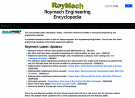 Roymechx.co.uk thumbnail