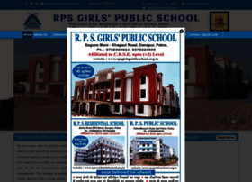 Rpsgirlspublicschool.org.in thumbnail