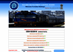 Rrb.recruitmentboard.in thumbnail