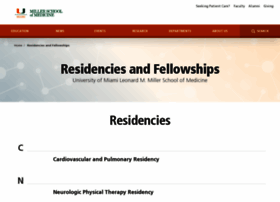 Rsap.med.miami.edu thumbnail