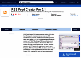 Rss-feed-creator-pro.software.informer.com thumbnail