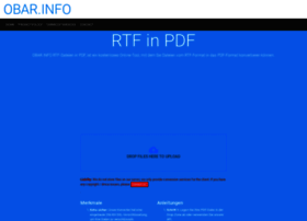 Rtf-to-pdf.obar.info thumbnail
