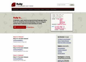 Ruby-lang.org thumbnail