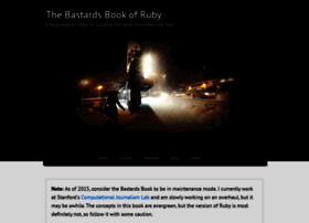 Ruby.bastardsbook.com thumbnail