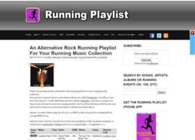 Runningplaylist.net thumbnail