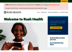 Rush-health.com thumbnail