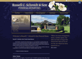 Russellcschmidtfuneralhome.com thumbnail