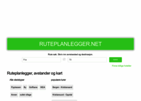 Ruteplanlegger.net thumbnail