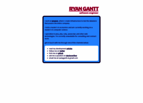 Ryangantt.com thumbnail