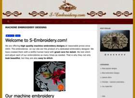 S-embroidery.com thumbnail