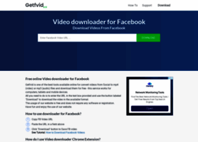 getfvid com facebook video downloader