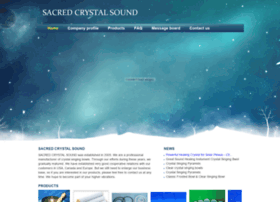 Sacredcrystalsound.com thumbnail