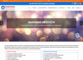Sadhanainfotech.com thumbnail