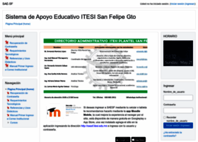 Saesf.itesi.edu.mx thumbnail