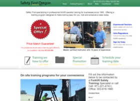 Safetyfirstoregon.com thumbnail