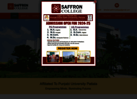 Saffroncollege.com thumbnail