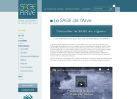 Sage-arve.fr thumbnail