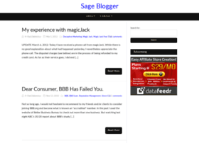Sageblogger.com thumbnail
