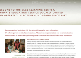 Sagelearningcenter.com thumbnail