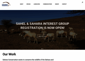 Saharaconservation.org thumbnail