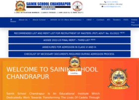 Sainikschoolchandrapur.com thumbnail