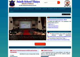 Sainikschooltilaiya.org thumbnail
