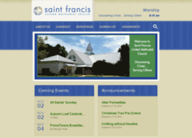 Saintfrancisumc.org thumbnail