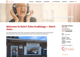 Saintjohnaudiology.ca thumbnail
