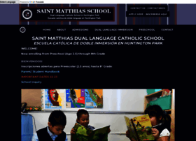 Saintmatthiasschool.org thumbnail