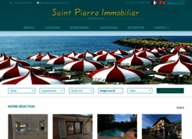 Saintpierreimmobilier.fr thumbnail