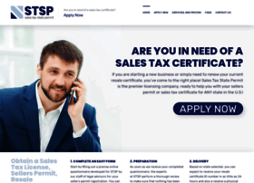 Salestaxstatepermit.com thumbnail