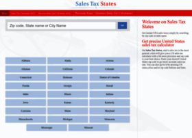 Salestaxstates.com thumbnail