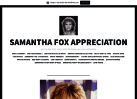 Samanthafoxappreciation.home.blog thumbnail